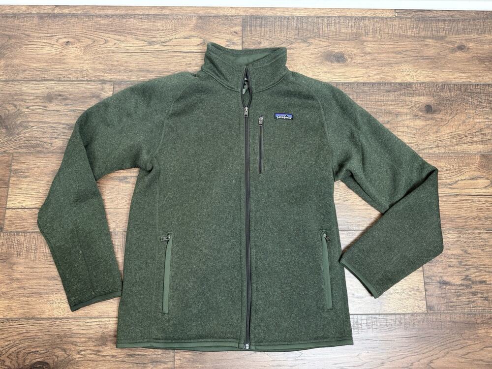Patagonia Men’s Better Sweater Full-Zip Jacket Forest Green size Medium